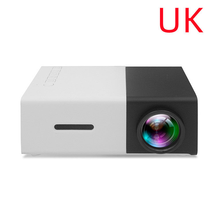 Proiettore Portatile 3D Hd Led Cinema Home Theater Compatibile HDMI Proiettore Audio Usb Yg300 Mini Proiettore