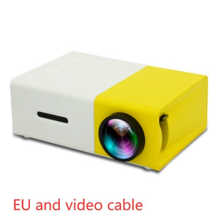Proiettore Portatile 3D Hd Led Cinema Home Theater Compatibile HDMI Proiettore Audio Usb Yg300 Mini Proiettore