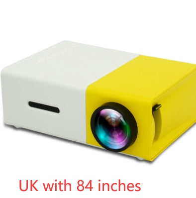 Proiettore Portatile 3D Hd Led Cinema Home Theater Compatibile HDMI Proiettore Audio Usb Yg300 Mini Proiettore