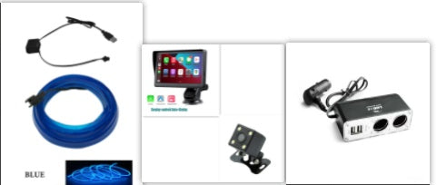 7 IPS Schermo Smart per Auto Wireless Carplay Proiezione Mobile dello Smartphone Navigazione