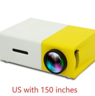 Proiettore Portatile 3D Hd Led Cinema Home Theater Compatibile HDMI Proiettore Audio Usb Yg300 Mini Proiettore