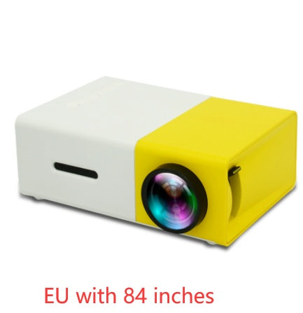 Proiettore Portatile 3D Hd Led Cinema Home Theater Compatibile HDMI Proiettore Audio Usb Yg300 Mini Proiettore