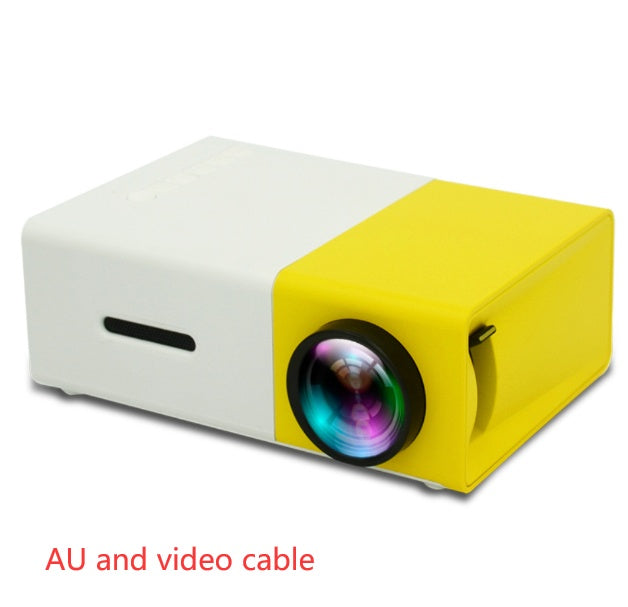 Proiettore Portatile 3D Hd Led Cinema Home Theater Compatibile HDMI Proiettore Audio Usb Yg300 Mini Proiettore