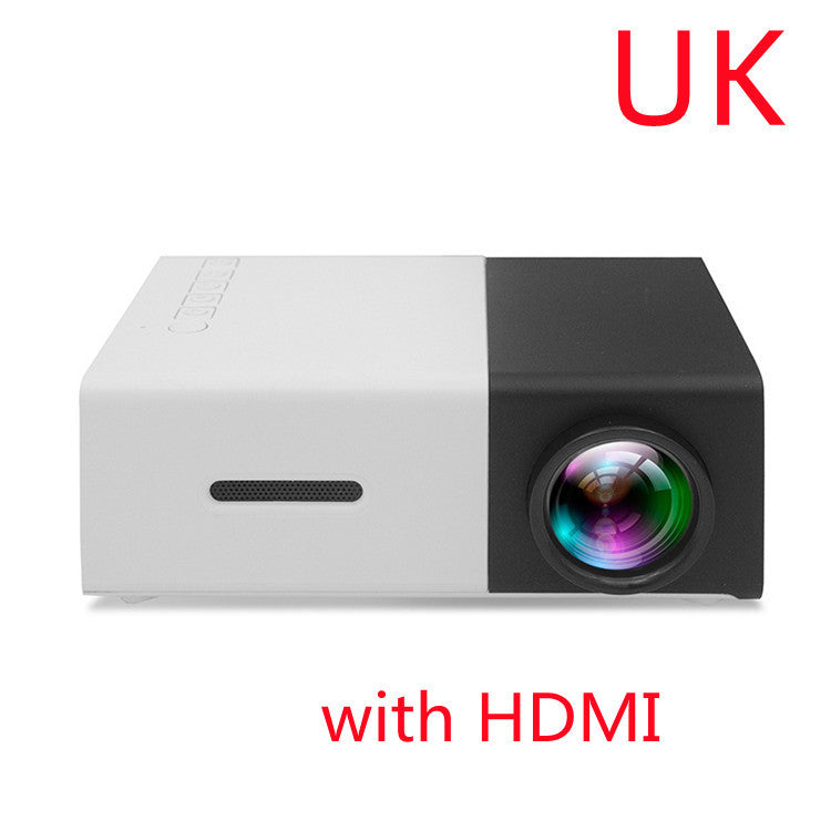 Proiettore Portatile 3D Hd Led Cinema Home Theater Compatibile HDMI Proiettore Audio Usb Yg300 Mini Proiettore